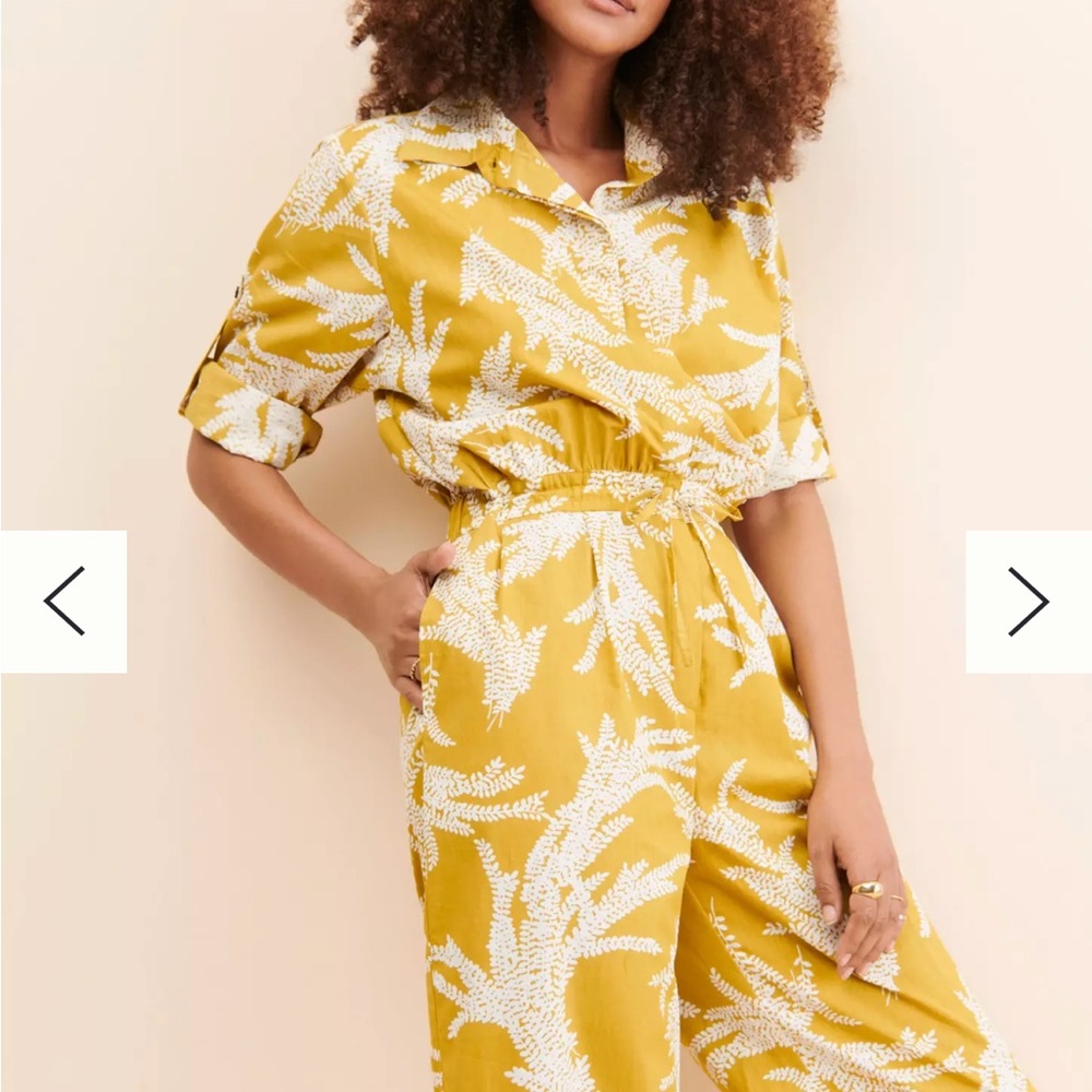 S/W/F Women's Floral Boiler Jumpsuit - Picture 5 of 17